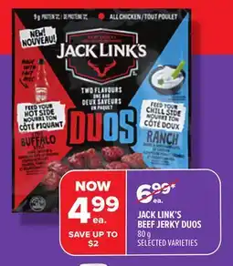 Metro JACK LINK'S BEEF JERKY DUOS offer