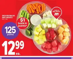 Metro FRESH VEGETABLE OR FRUIT CAROUSELS offer