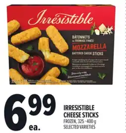 Metro IRRESISTIBLE CHEESE STICKS offer