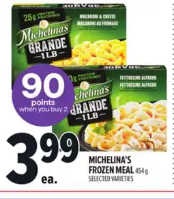 Metro MICHELINA'S FROZEN MEAL offer