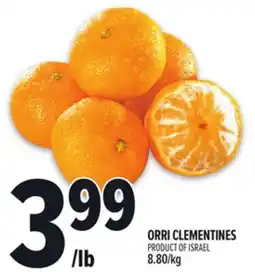 Metro ORRI CLEMENTINES offer