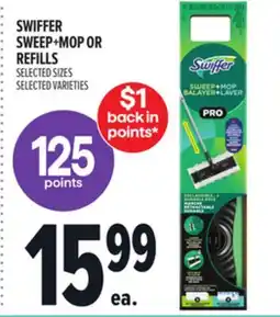 Metro SWIFFER SWEEP + MOP OR REFILLS offer