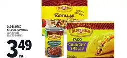 Metro OLD EL PASO KITS OR TOPPINGS offer