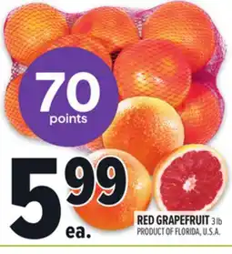 Metro RED GRAPEFRUIT offer