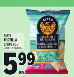 Metro SIETE TORTILLA CHIPS offer