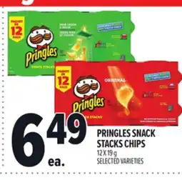 Metro PRINGLES SNACK STACKS CHIPS offer