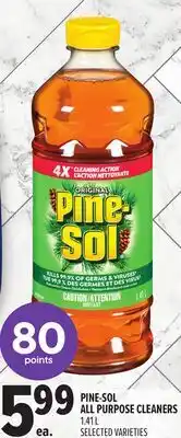 Metro PINE-SOL ALL PURPOSE CLEANERS offer