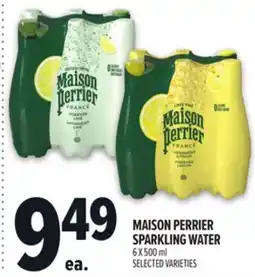 Metro MAISON PERRIER SPARKLING WATER offer