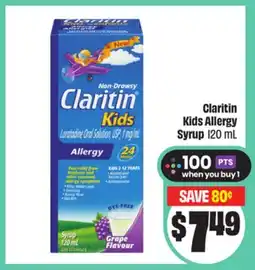 FreshCo Claritin Kids Allergy Syrup offer