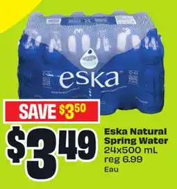 FreshCo Eska Natural Spring Water offer