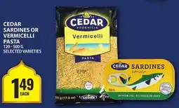 Food Basics CEDAR SARDINES OR VERMICELLI PASTA offer