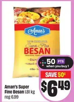 FreshCo Aman's Super Fine Besan offer
