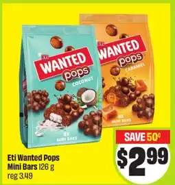 FreshCo Eti Wanted Pops Mini Bars 126 g - Ramadan offer