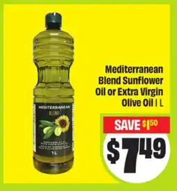 FreshCo Mediterranean Blend Sunflower Oil or Extra Virgin Olive Oil offer