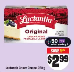 FreshCo Lactantia Cream Cheese offer