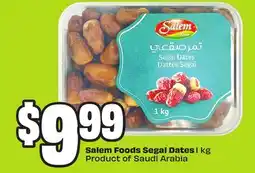 FreshCo Salem Foods Segai Dates 1kg Product of Saudi Arabia - Ramadan offer