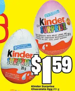 FreshCo Kinder Surprise Chocolate Egg offer