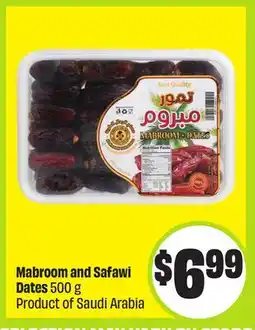 FreshCo Mabroom and Safawi Dates 500 g Product of Saudi Arabia - Ramadan offer