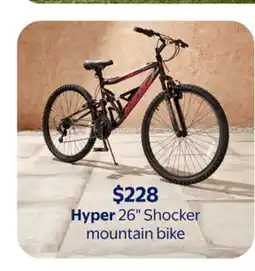 Walmart Hyper 26 Shocker Mountain Bike offer