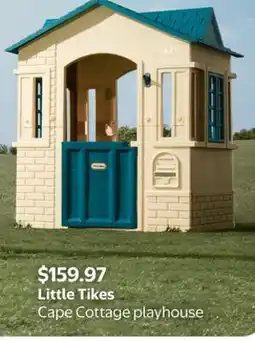 Walmart Little Tikes Cape Cottage playhouse offer
