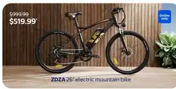 Walmart ZDZA 26 electric mountain bike offer