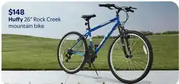 Walmart Huffy 26 Rock Creek Mountain Bike offer