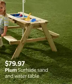 Walmart Plum Surfside sand and water table offer