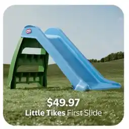 Walmart Little Tikes First Slide offer