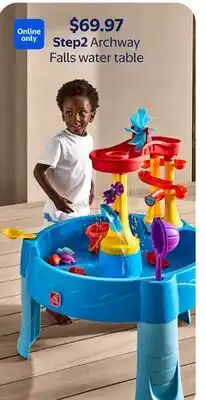 Walmart Step2 Archway Falls water table offer