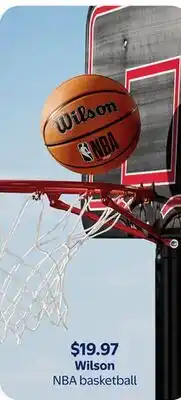 Walmart Wilson NBA basketball offer