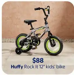 Walmart Huffy Rock It 12 Kids Bike offer