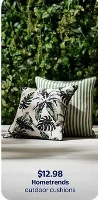 Walmart Hometrends Outdoor Cushions offer