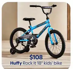 Walmart Huffy Rock It 18 Kids' Bike offer