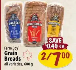 Farm Boy Farm Boy Grain Breads offer