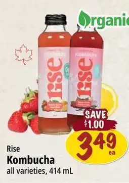 Farm Boy Rise Kombucha offer