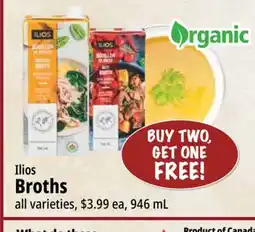 Farm Boy Ilios Broths offer