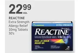 IDA Pharmacy REACTINE offer
