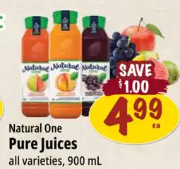 Farm Boy Natural One Pure Juices offer