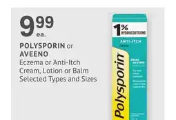 IDA Pharmacy POLYSPORIN or AVEENO offer