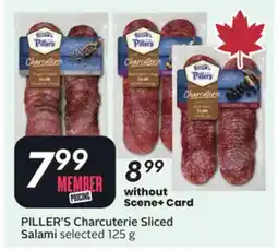 Sobeys PILLER'S Charcuterie Sliced Salami offer
