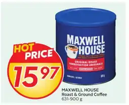 Sobeys MAXWELL HOUSE Roast & Ground Coffee offer