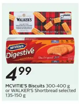 Sobeys MCVITIE'S Biscuits offer