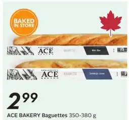 Sobeys ACE BAKERY Baguettes offer