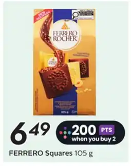 Sobeys FERRERO Squares offer