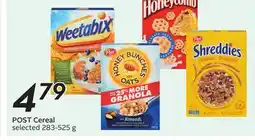 Sobeys POST Cereal offer