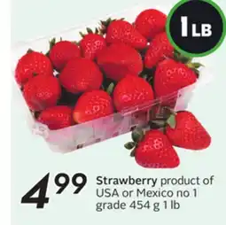 Sobeys Strawberry offer