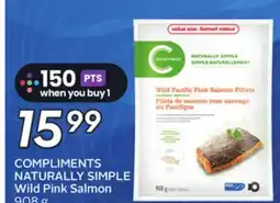 Sobeys COMPLIMENTS NATURALLY SIMPLE Wild Pink Salmon offer