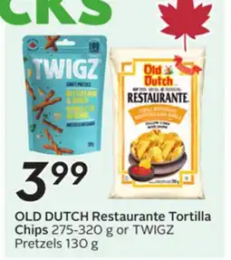 Sobeys OLD DUTCH Restaurante Tortilla Chips offer