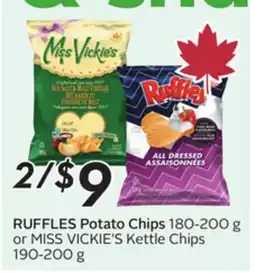 Sobeys RUFFLES Potato Chips offer