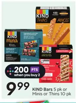 Sobeys KIND Bars offer
